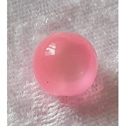 Kunststoffperlen glänzend rosa