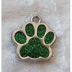 Anhänger Pfote grün