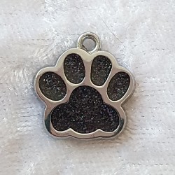 Anhänger Pfote schwarz