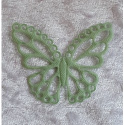 Schmetterling aus Stoff mint