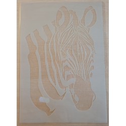Schablone Zebra