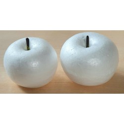 Styropor Äpfel