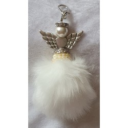 Kunstfell Engel weiss