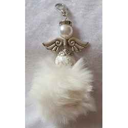 Kunstfell Engel weiss