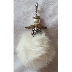 Kunstfell Engel weiss