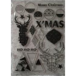 Clear Stamps Merry Christmas