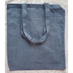 Baumwoll Tasche blau
