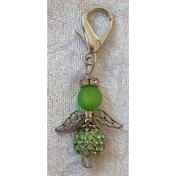 Perlen Engel hellgrün