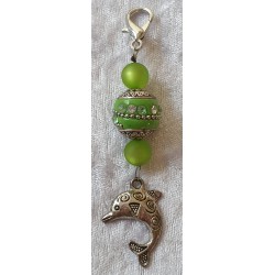 Anhänger Delphin grün