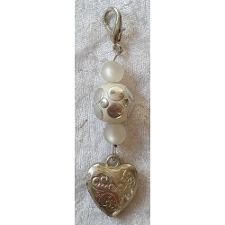Anhänger Herz weiss