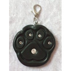 Anhänger Pfote schwarz