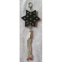 Anhänger Stern schwarz