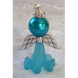 Blumen Engel türkis