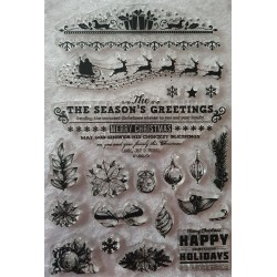 Clear Stamps Merry Christmas