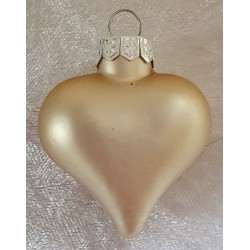 Glas Herz champagner