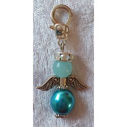 Perlen Engel türkis