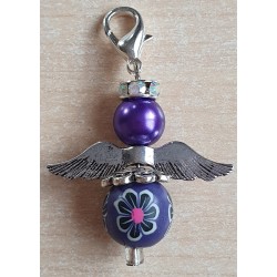 Perlen Engel violette