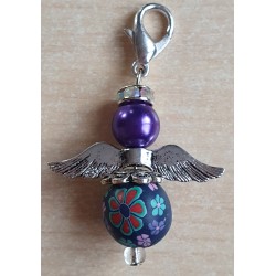 Perlen Engel violette