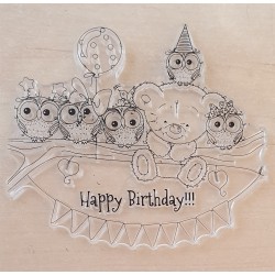 Clear Stamps Eulen