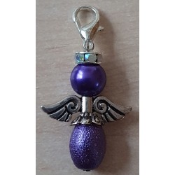 Perlen Engel violette