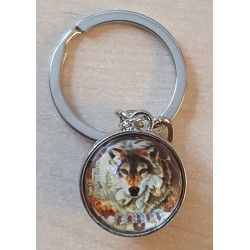 Schlüsselanhänger Wolf