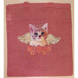 Baumwoll Tasche Katze