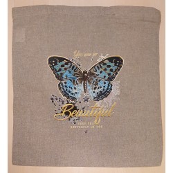Baumwoll Tasche Schmetterling