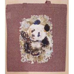 Baumwoll Tasche Pandabär