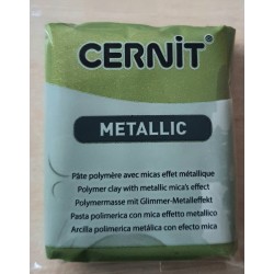 Cernit Metallic Grün-Gold