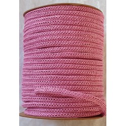 Strickschlauch Band rosa