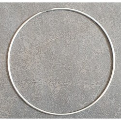 Metall Ring silberfarbig