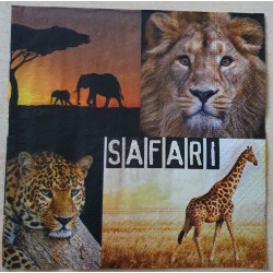 Serviette Safari