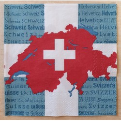 Serviette Schweiz