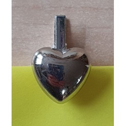 Herz Clip silber