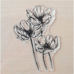 Clear Stamps Mohn
