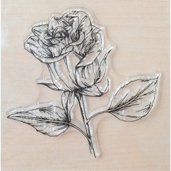 Clear Stamps Rose