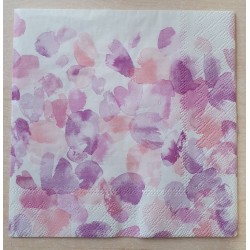 Servietten Muster rosa/lila