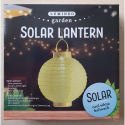 Solar Lampion gelb