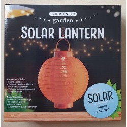 Solar Lampion orange
