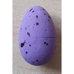Schaumstoff Ei violette