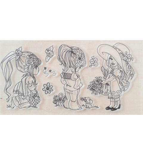 Clear Stamps Mädchen