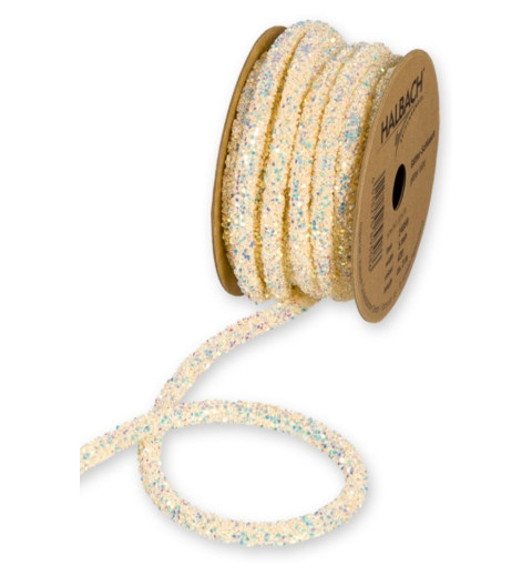 Glitter Schlauch apricot