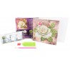 3D Diamant Pixel Karte Rose