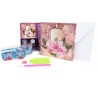 3D Diamant Pixel Karte Kerze/Blume