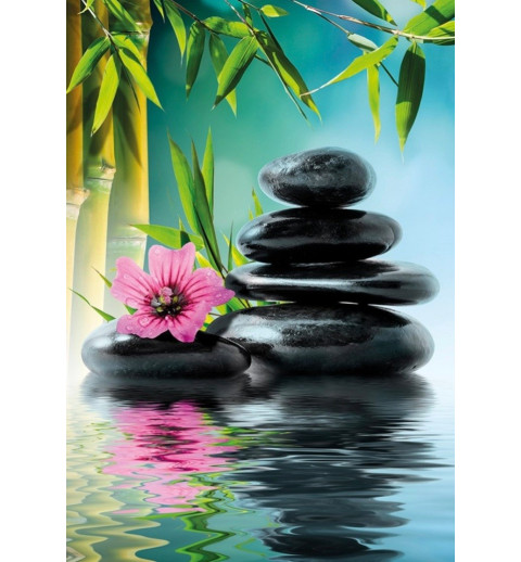 3D Diamant Pixel Bild Steine
