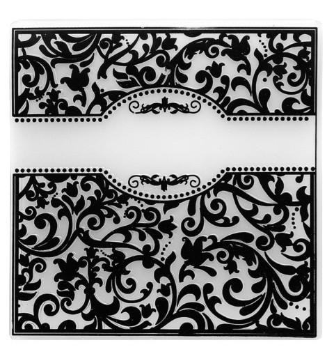 Präge Schablone Ornamente