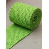 Jute Band grün