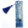 3D Diamant Pixel Lesezeichen Wolf