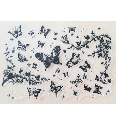 Clear Stamps Schmetterlinge