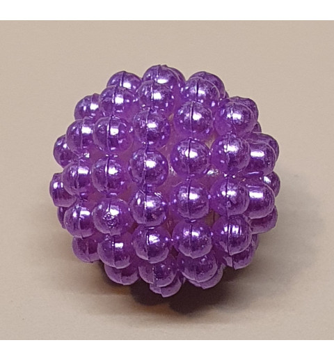 Kunststoff Perlen violette